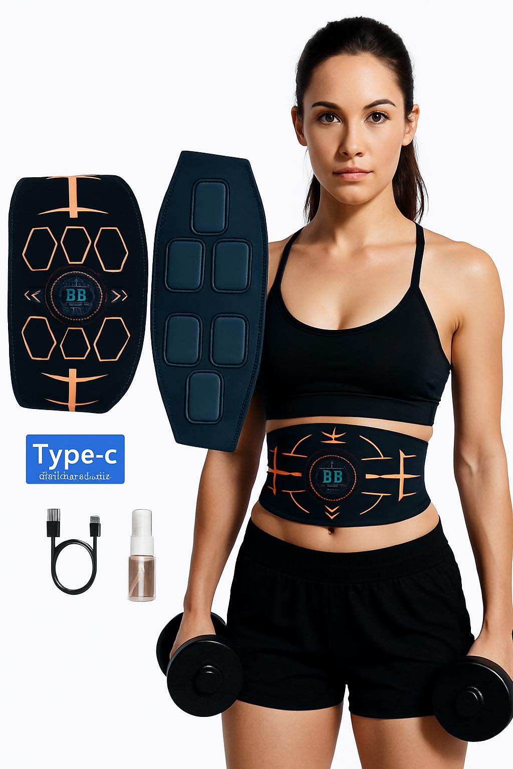 Pas EMS Pro - Inteligentny Trening Mięśni Brzucha