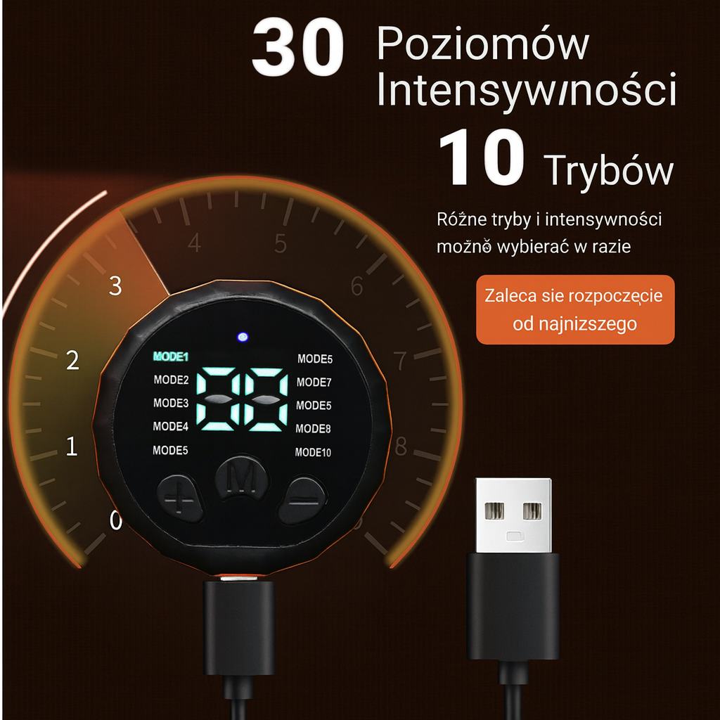 Pas EMS Pro - Inteligentny Trening Mięśni Brzucha